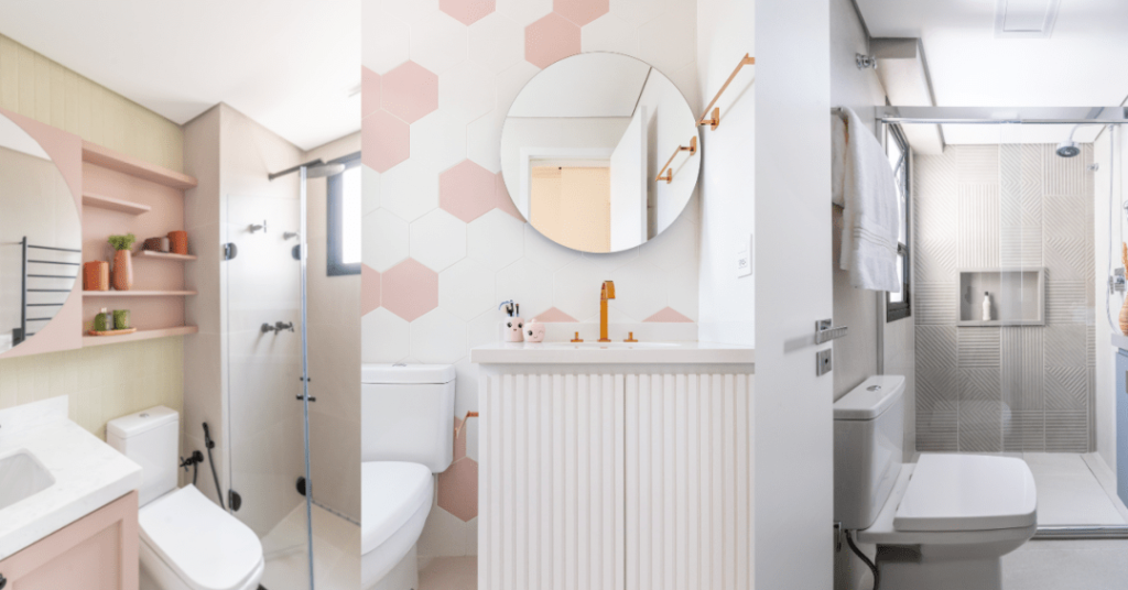 7 Small Bathrooms with Modern Decor for Inspiration!
