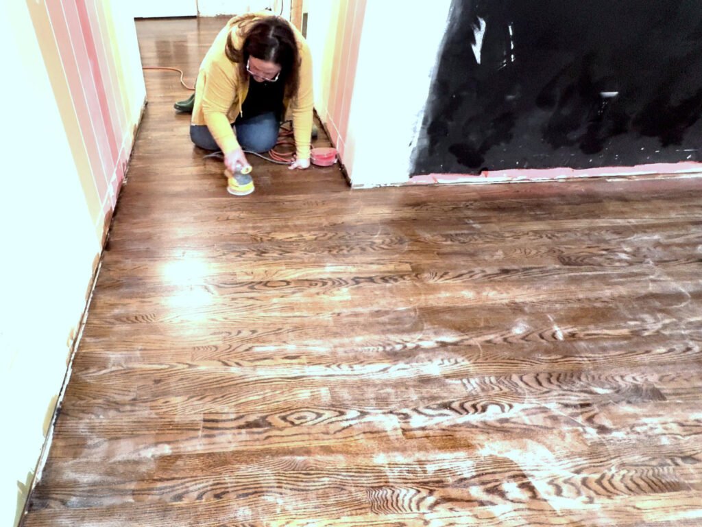 Sanding Polyurethane-Coated Floors Prior to the Final Finish Application (Along with Additional Insights on the Floor Finishing Procedure)